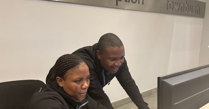 BISS reception desk